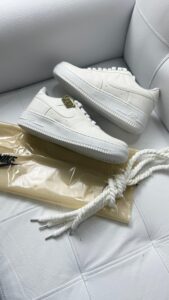 air force branco com brilho