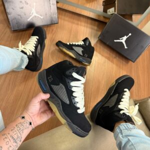 jordan lebron 2 preto off white latex