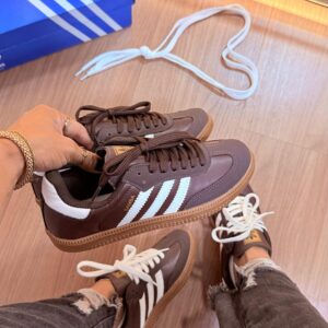 tênis adidas samba og preto/off white