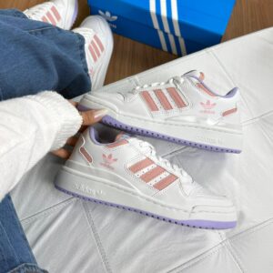 adidas fórum low branco/rose/lilás🤍💜
