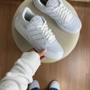 adidas fórum low branco/branco 🤍